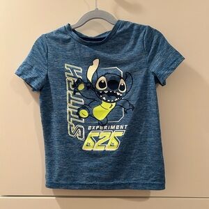 Disney Stitch Kids Blue Athletic Tee 4T